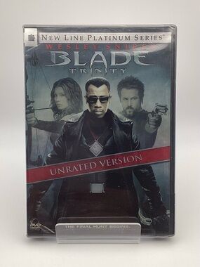 Blade: Trinity (Unrated Version) New Line Platinum Series DVD 2007 Wesley Snipes
